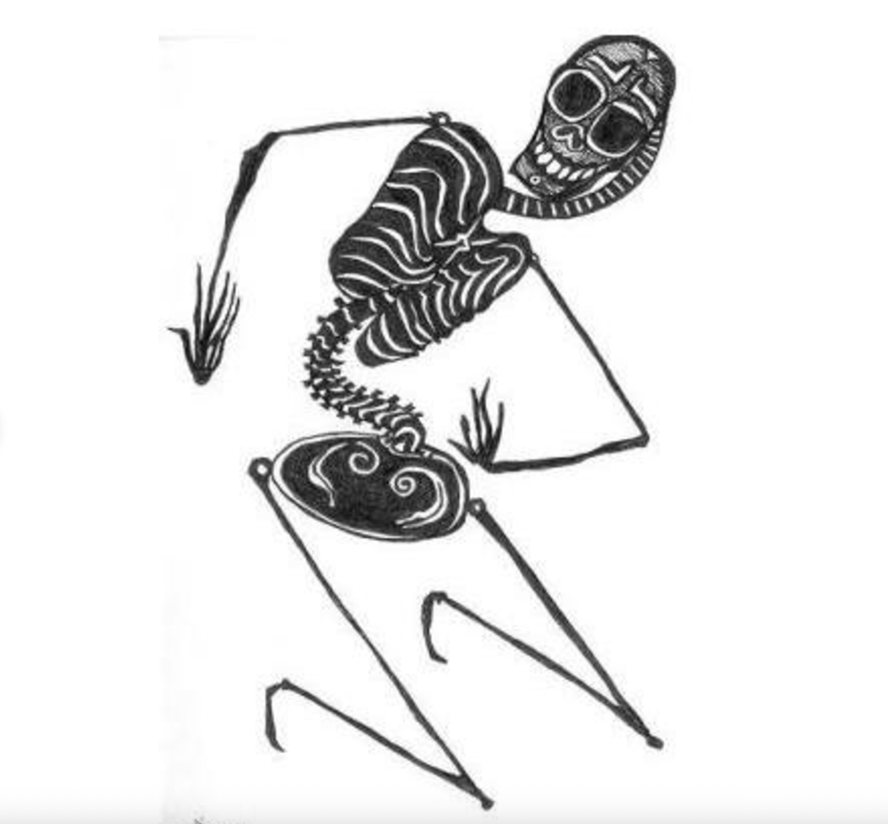 Rudimentary Peni - Skeleton - Shirt